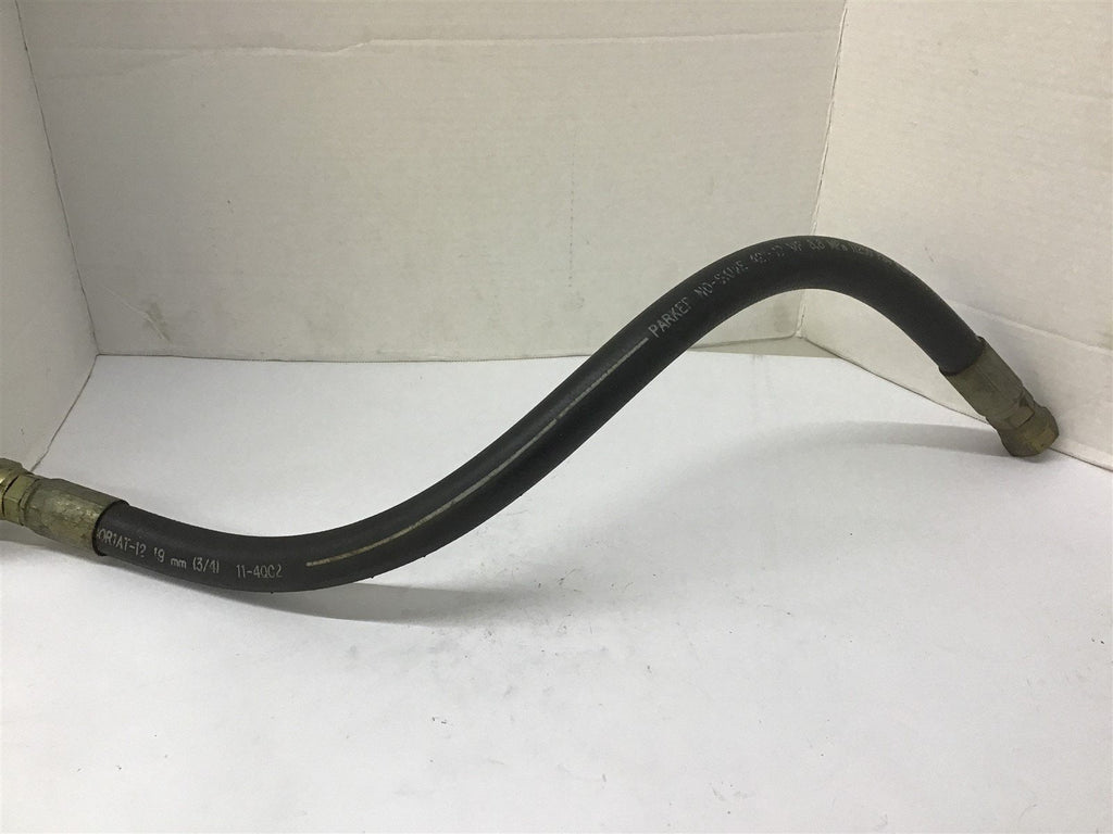 Parker No-Skive 421-12 Hose Fitting WP Hydraulic 2' - 7" L