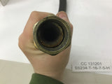 Parker No-Skive 421-12 Hose Fitting WP Hydraulic 2' - 7" L