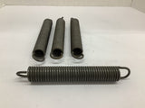 Tension Springs 8"L 1" OD Lot Of 4