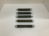 Tension Springs 8" L 1" OD Lot Of 5