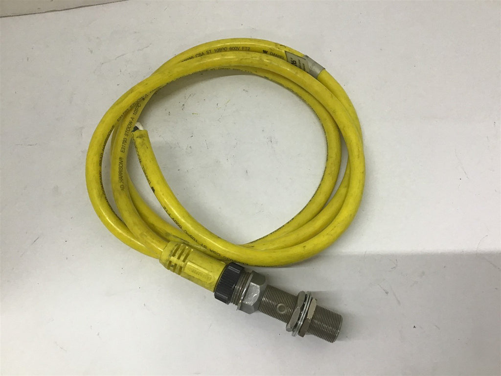 Pepperl and Fuchs N15-18GM70-E2-H77 Sensor W/ Harrison Cable 5' 8"