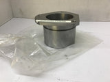 Flanged Housing End 71 3/4 mm ID 91 mm OD 7 1/2 mm Key 8 mm Bolt Hole ID
