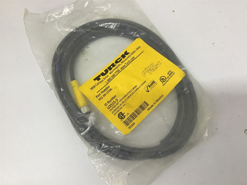 Turck PKG 3M-2/S90 Pico Fast Cordset