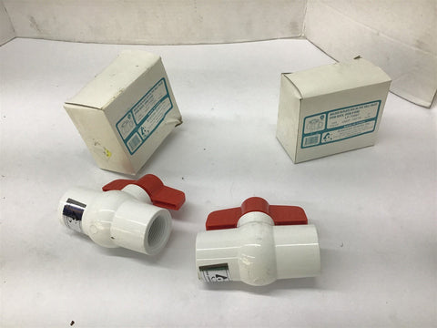 American Granby Inc. LP-70997 PVC Ball Valve 1" Lot Of 2
