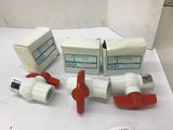 American Granby Inc. LP-70997 PVC Ball Valve 1" Lot Of 3