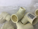 KBI RCL-0750-S PVC Pipe Elbow 3/4" Lot Of 15