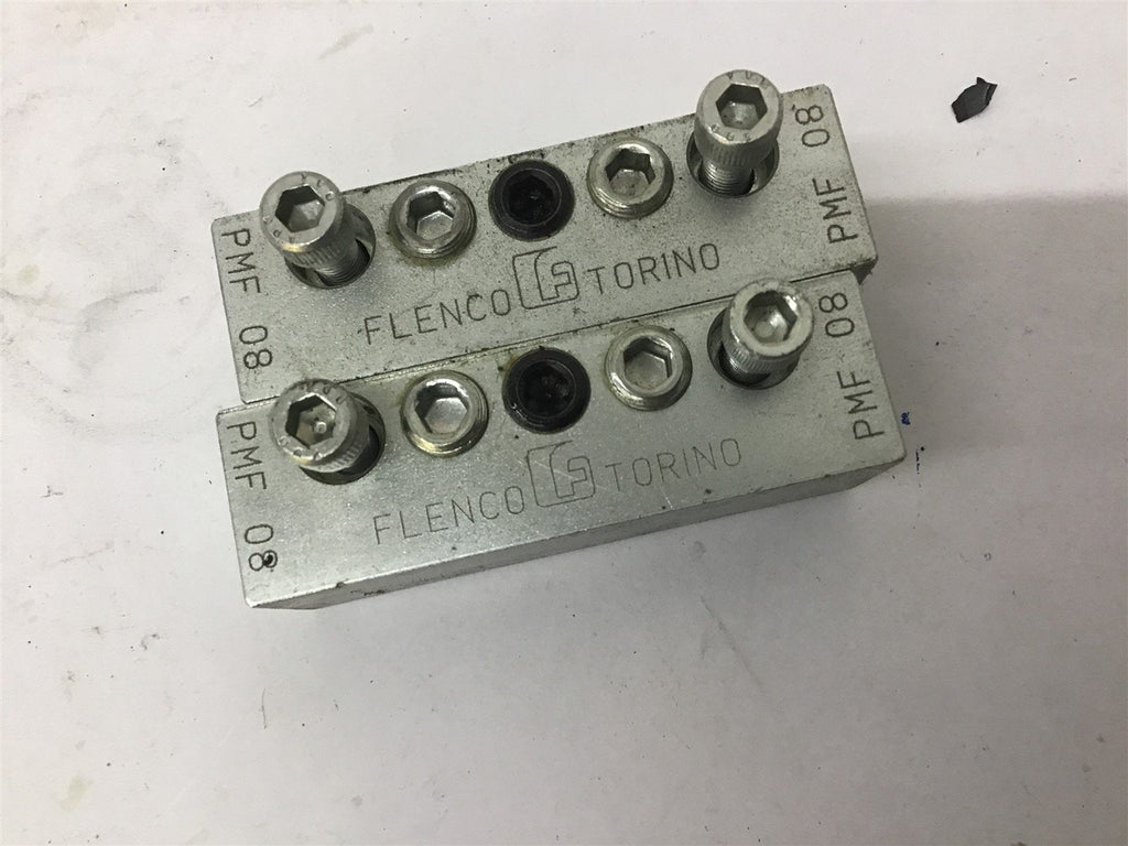 Flenco Torino PMF 08 Hydraulic Block Lot Of 2
