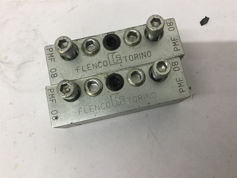 Flenco Torino PMF 08 Hydraulic Block Lot Of 2