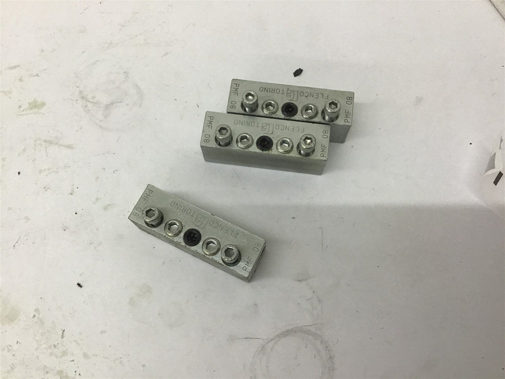 Flenco Torino PMF 08 Hydraulic Block Lot Of 3