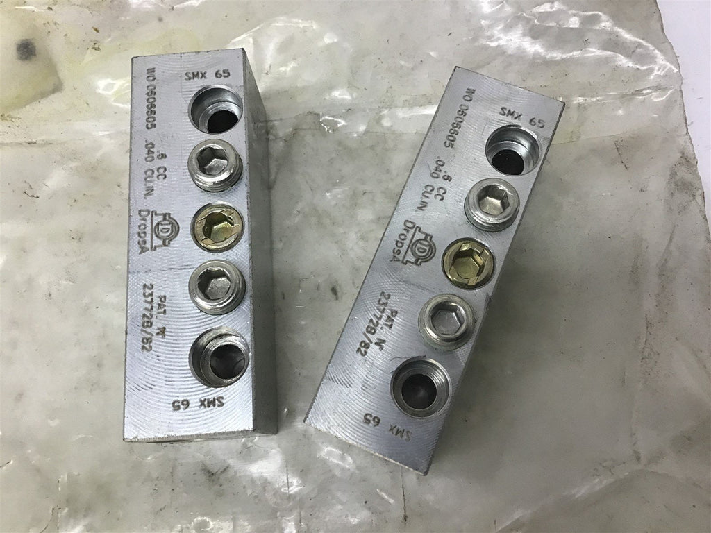 Dropsa SMX 65 Hydraulic Block Lot Of 2