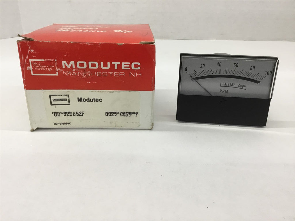 Modutec 00820652F Panel Meter