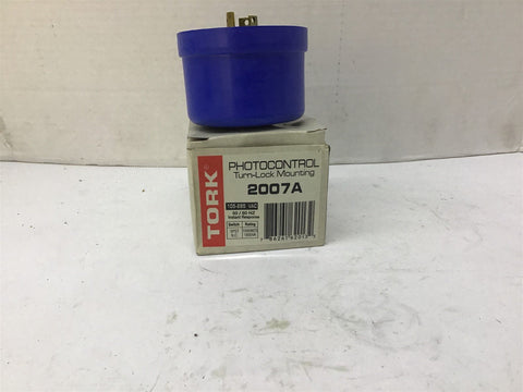Tork 2007A Photocontrol Turn-Lock Mounting 105-285 VAC 50/60 Hz
