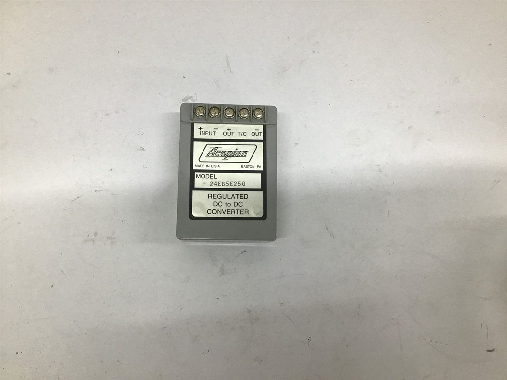Acopian DC Converter 24EB5E250 Regulated DC To DC Converter
