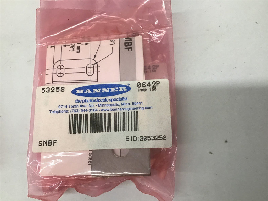 Banner 53258 SMBF Mounting Bracket Lot Of 2