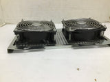 Comair Rtron MX2A3 Axial Fan Lot of 2 W/ Bracket