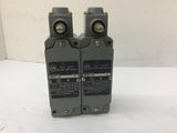 Allen-Bradley 802T-AT Oiltight Limit Switch 120-600 Vac Lot Of 2