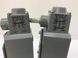Allen-Bradley 802T-AT Oiltight Limit Switch 120-600 Vac Lot Of 2