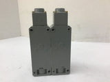 Allen-Bradley 802T-AT Oiltight Limit Switch 120-600 Vac Lot Of 2