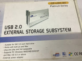 CP Technologies CP-22H-3H USB 2.0 External Storage Subsystem 3.5"