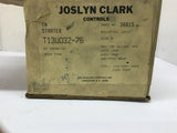 Joslyn Clark T13U032-76 Starter Size 2 460 volt 25 HP 3 Phase