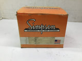 Simpson 2154 Voltmeter 300 VAC