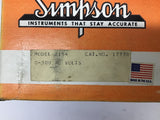 Simpson 2154 Voltmeter 300 VAC