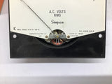Simpson 2154 Voltmeter 300 VAC