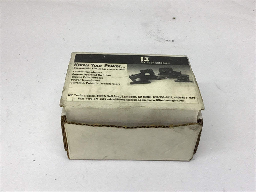 NK Technologies AS3-NOAC-FF-15 Fixed Core AC Current Operated Switch 15 A 120 V