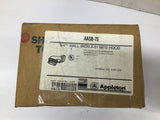 Appleton AASB-75 Mall Iron A-51 MTG Hood 3/4"