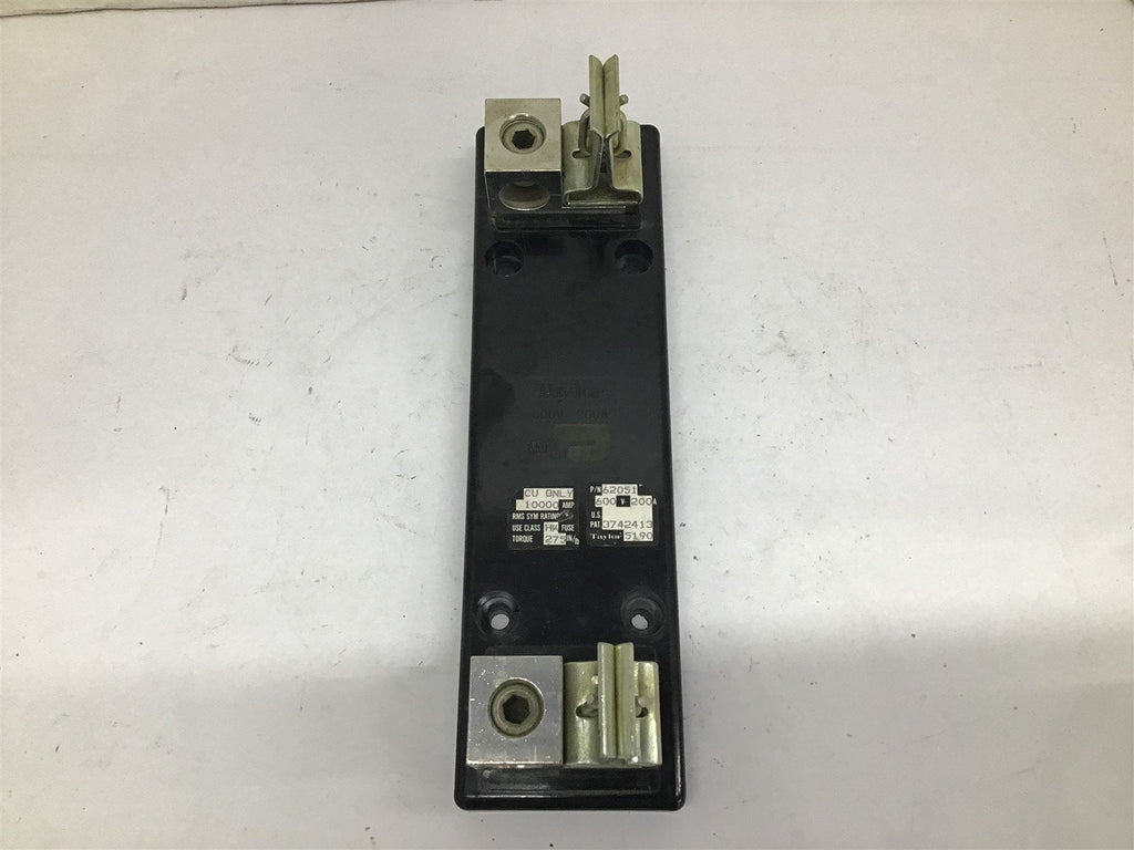 Taylor 62051 Fuse Holder 600 V 200 A