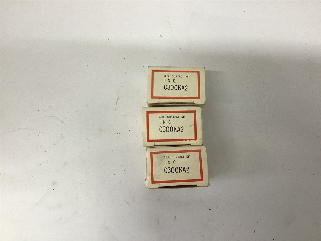 Cutler-Hammer C300KA2 Auxiliary Contact Kit Lot Of 3