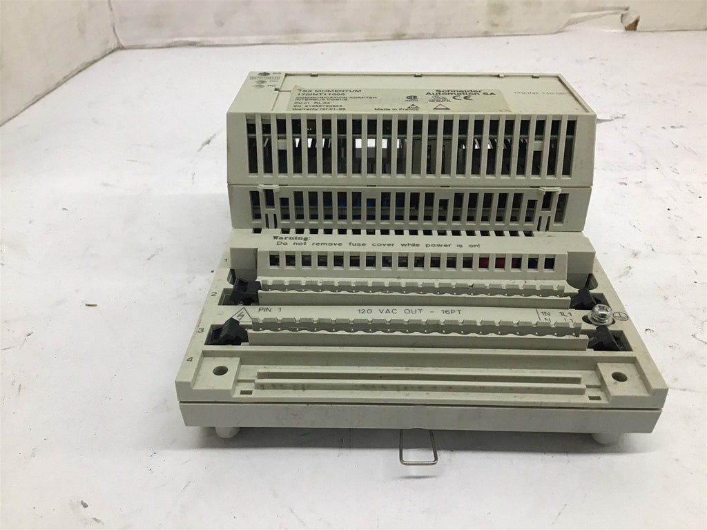 Schneider Automation 170INT11000 Communications Adapter W/ I/O Module