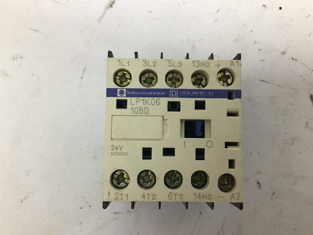 Square D Telemecanique LP1K06 10BD Contactor 24 V