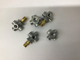 Bijur B2810 5 Way Fitting 1/8" Lot Of 5