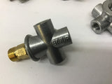 Bijur B2810 5 Way Fitting 1/8" Lot Of 5