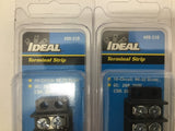 Ideal 89-310 Terminal Strip Lot Of 2