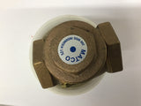 Matco 200 WOG Brass Check Valve 1 1/4"