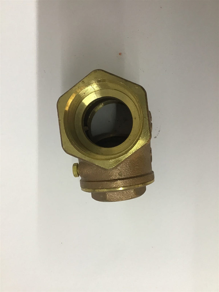 Matco 200 WOG Brass Check Valve 1 1/2"