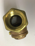 Matco 200 WOG Brass Check Valve 1 1/2"