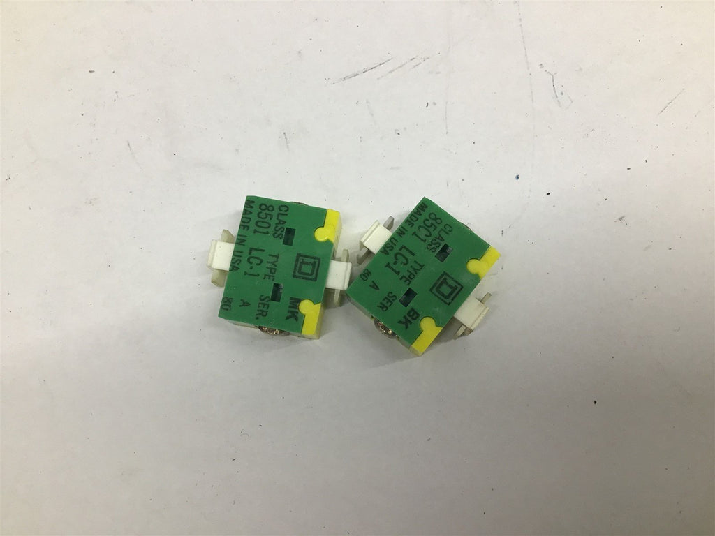 Square D Class 8501 Type LC-1 Ser. A Contact Cartridge Lot Of 2