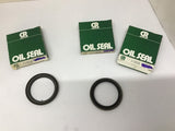 CR 21059 Oil Seal 2-1/8" ID x 2-3/4" OD Lot Of 3