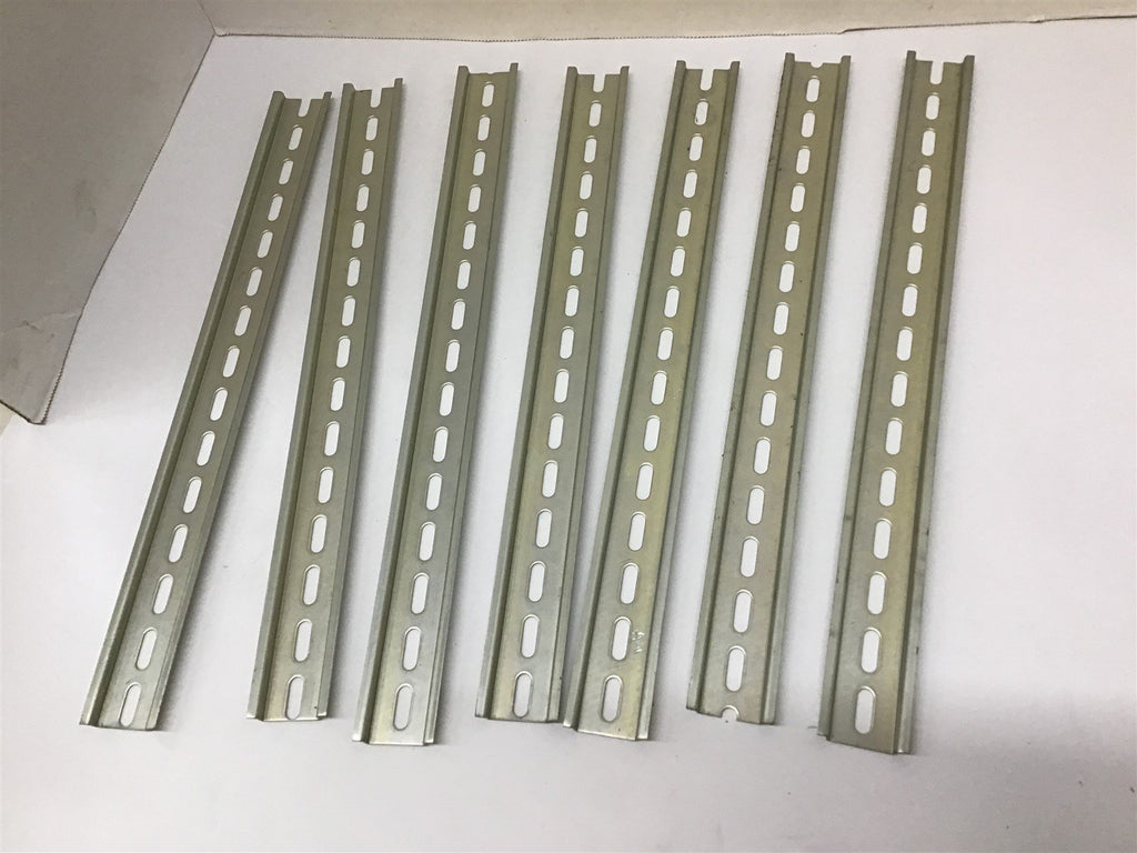 Din Rail 14" L Lot Of 7