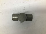 Coupling U-Joint 13/16" OD 1/4" ID 2 7/8" Length 2 7/8" Width