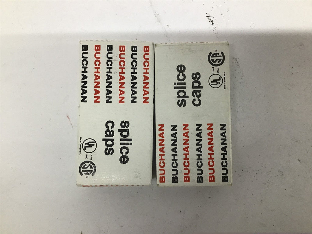 Buchanan 2011S Open End Splice Caps Lot Of 2