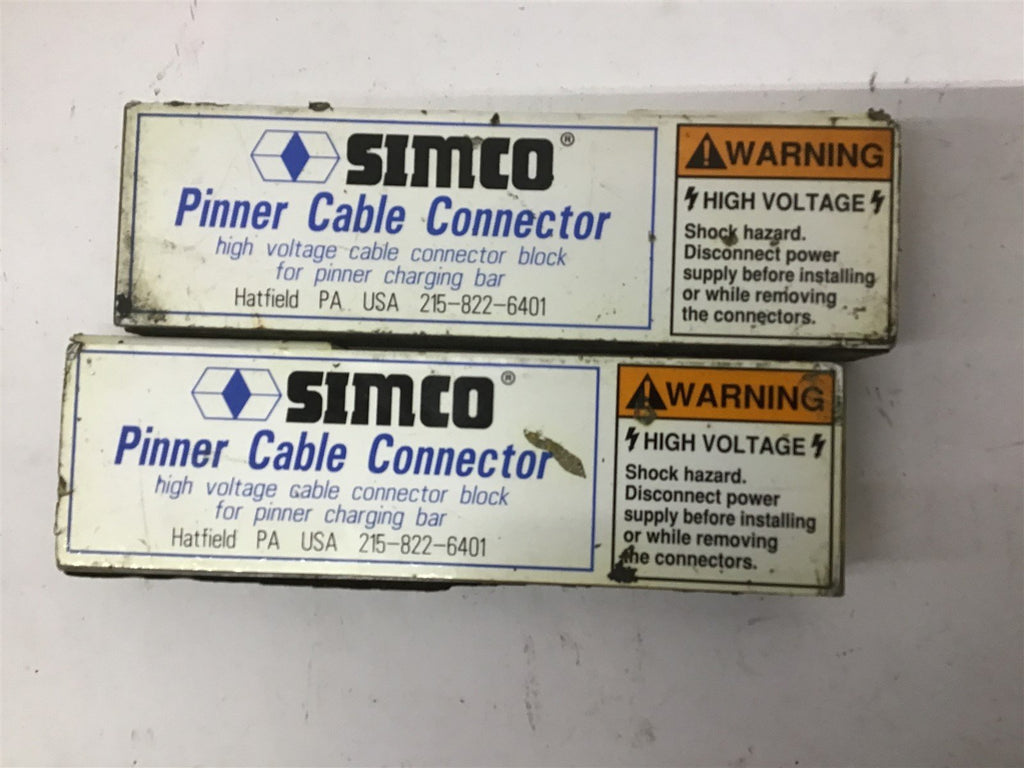 Simco 215-822-6401 Pinner Cable Connector Lot Of 2