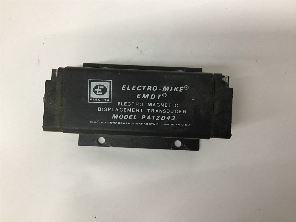 Electro Mike PA12D43 EMDT Displacemnet Transducer