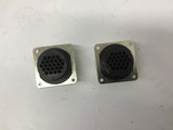 Amp 24 Pin Connector Lot Of 2