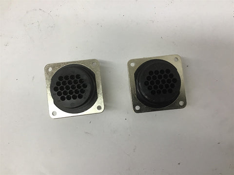 Amp 24 Pin Connector Lot Of 2