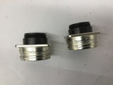 Amp 24 Pin Connector Lot Of 2