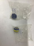 Amphenol 10-825814-21P ConnectorLot Of 2